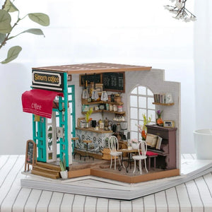 Maison Miniature Café de Simon