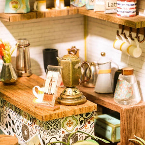 Maison Miniature Café de Simon