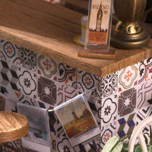 Maison Miniature Café de Simon