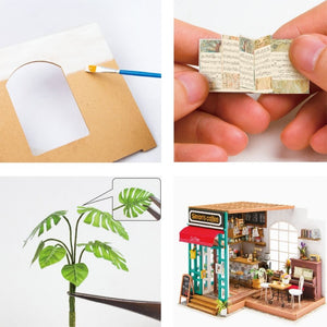 Maison Miniature Café de Simon