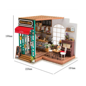 Maison Miniature Café de Simon
