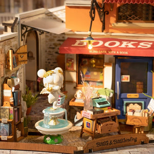 Maison Miniature Librairie du Coin