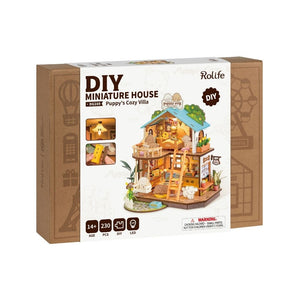 Maison Miniature Villa Douillette du Chiot
