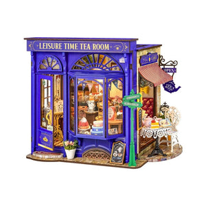 Maison Miniature Détente au Salon de Thé