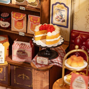 Maison Miniature Détente au Salon de Thé