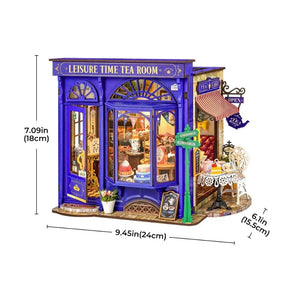 Maison Miniature Détente au Salon de Thé