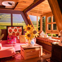 Charger l'image dans la galerie, Puzzle 3D - Cabane A-Frame