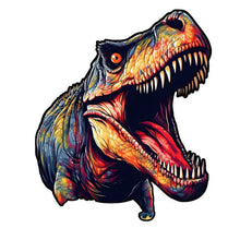 Charger l&#39;image dans la galerie, Puzzle 2D en Bois - Dinosaure