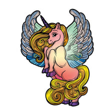 Charger l&#39;image dans la galerie, Puzzle 2D en Bois - Licorne ailée