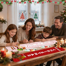 Charger l'image dans la galerie, Peinture par Numéros Décorations de Porte - Père Noël &amp; Renne