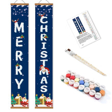 Charger l'image dans la galerie, Peinture par Numéros Décorations de Porte - Salutations du Père Noël
