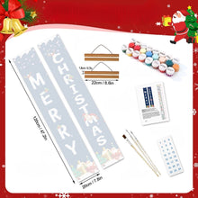 Charger l'image dans la galerie, Peinture par Numéros Décorations de Porte - Salutations du Père Noël