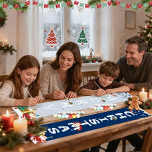 Charger l'image dans la galerie, Peinture par Numéros Décorations de Porte - Salutations du Père Noël