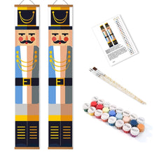 Charger l'image dans la galerie, Peinture par Numéros Décorations de Porte - Casse-Noisette Royal