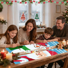 Charger l'image dans la galerie, Peinture par Numéros Décorations de Porte - Bonhomme de Neige Heureux