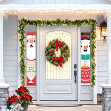 Charger l'image dans la galerie, Peinture par Numéros Décorations de Porte - Joie du Bonhomme de Neige