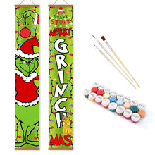 Charger l'image dans la galerie, Peinture par Numéros Décorations de Porte - Joyeux et Bougon