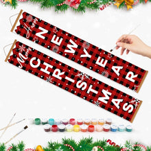 Charger l&#39;image dans la galerie, Peinture par Numéros Décoration de Porte - Bonne Année