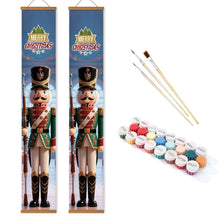 Charger l&#39;image dans la galerie, Peinture par Numéros Décoration de Porte - Ballet de Noël