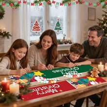 Charger l&#39;image dans la galerie, Peinture par Numéros Décoration de Porte - Friandises de Noël