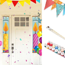 Charger l'image dans la galerie, Peinture par Numéros Décorations de Porte - Feston d'Anniversaire 1