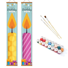 Charger l'image dans la galerie, Peinture par Numéros Décorations de Porte - Feston d'Anniversaire 1