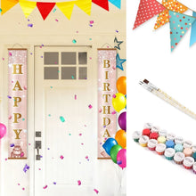 Charger l'image dans la galerie, Peinture par Numéros Décorations de Porte - Feston de Confettis