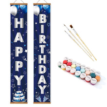 Charger l'image dans la galerie, Peinture par Numéros Décorations de Porte - Guirlande d'Anniversaire