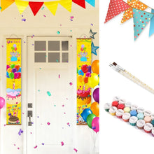 Charger l'image dans la galerie, Peinture par Numéros Décorations de Porte - Feston de Ballons