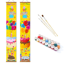 Charger l'image dans la galerie, Peinture par Numéros Décorations de Porte - Feston de Ballons