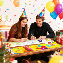 Charger l'image dans la galerie, Peinture par Numéros Décorations de Porte - Feston de Ballons