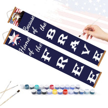 Charger l'image dans la galerie, Peinture par Numéros Décorations de Porte - Feston de la Liberté