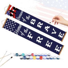 Charger l'image dans la galerie, Peinture par Numéros Décorations de Porte - Feston Patriotique