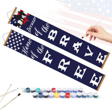 Charger l'image dans la galerie, Peinture par Numéros Décorations de Porte - Fanions de la Liberté