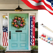 Charger l'image dans la galerie, Peinture par Numéros Décorations de Porte - Fanions de Fête USA
