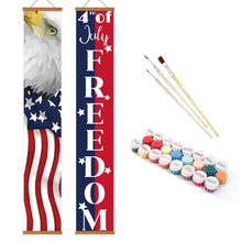 Charger l'image dans la galerie, Peinture par Numéros Décorations de Porte - Fanions de Fête USA
