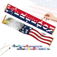 Charger l'image dans la galerie, Peinture par Numéros Décorations de Porte - Fanions de Fête USA