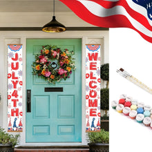 Charger l'image dans la galerie, Peinture par Numéros Décorations de Porte - Guirlande de la Liberté