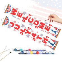 Charger l'image dans la galerie, Peinture par Numéros Décorations de Porte - Guirlande de la Liberté
