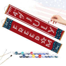 Charger l'image dans la galerie, Peinture par Numéros Décorations de Porte - Guirlande Patriotique