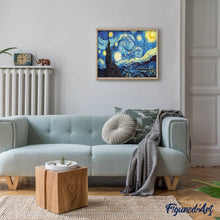 Charger l'image dans la galerie, Broderie Diamant - Nuit étoilée 40x50cm toile tendue sur châssis