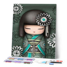 Charger l'image dans la galerie, Broderie Diamant | Broderie Diamant - Habit Asiatique | Broderie Romantique romantique | FiguredArt