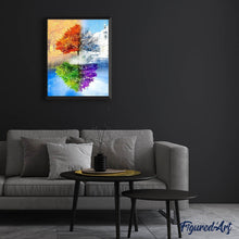 Charger l'image dans la galerie, Broderie Diamant | Broderie Diamant - Les 4 saisons | Broderie Paysages paysages | FiguredArt