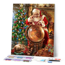Charger l'image dans la galerie, Broderie Diamant | Broderie Diamant - Père Noël | Broderie Religion Noël | FiguredArt