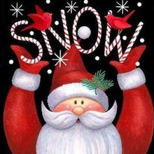 Charger l'image dans la galerie, Broderie Diamant | Broderie Diamant - Père Noël Snow | Broderie Religion Noël | FiguredArt