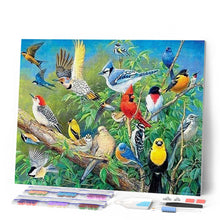 Charger l'image dans la galerie, Broderie Diamant | Broderie Diamant - Oiseaux Tropicaux | animaux Broderie Animaux oiseaux | FiguredArt