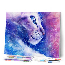 Charger l'image dans la galerie, Broderie Diamant | Broderie Diamant - Regard de Chat | animaux Broderie Animaux chats | FiguredArt