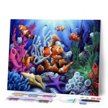Charger l'image dans la galerie, Broderie Diamant | Broderie Diamant - Poissons Clown | animaux Broderie Animaux poissons | FiguredArt