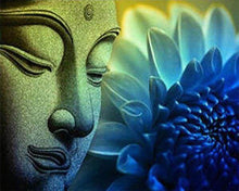 Charger l'image dans la galerie, Broderie Diamant | Broderie Diamant - Buddha et Lotus | Broderie Religion | FiguredArt
