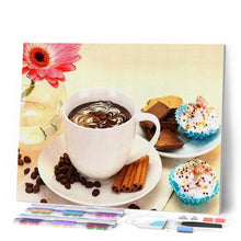 Charger l'image dans la galerie, Broderie Diamant | Broderie Diamant - Café de mon Enfance | Broderie Cuisine cuisine | FiguredArt